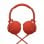 Sony MDR-XB550AP Extra Bass Auriculares Rojos