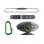 Boompods Aquablaster Altavoz Bluetooth Impermeable con Mosquetón 8W Gris/Verde