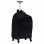 Totto Pavon Mochila con Ruedas para Portátil hasta 14" Negra