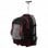 Totto Boroz Mochila con Ruedas para Portátil hasta 15" Granate/Gris