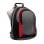 Totto Titanio Mochila para Portátil hasta 15.4" Rojo/Gris