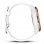 Garmin Vivomove HR Reloj Deportivo Talla S/M Rosa Oro con Correa Silicona Blanca
