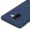 Custodia in silicone Forcell Soft Touch blu scuro per Samsung Galaxy A8