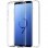Capa Silicone 3D Transparente Traseira e Dianteira para Samsung Galaxy S9