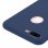 Forcell Soft Touch Funda de Silicona Azul Oscuro para iPhone 7/8 Plus