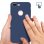 Forcell Soft Touch Funda de Silicona Azul Oscuro para iPhone 7/8 Plus