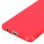 Capa Forcell Soft Touch de Silicone Vermelha para Samsung Galaxy A8