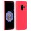 Forcell Soft Touch Funda de Silicona Roja para Samsung Galaxy S9
