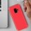 Forcell Soft Touch Funda de Silicona Roja para Samsung Galaxy S9