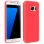 Forcell Soft Touch Funda de Silicona Roja para Samsung Galaxy S7 Edge