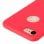 Capa Forcell Soft Touch de Silicone Vermelha para iPhone 7 / 8