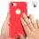 Capa Forcell Soft Touch de Silicone Vermelha para iPhone 7 / 8