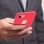 Capa Forcell Soft Touch de Silicone Vermelha para iPhone 7 / 8