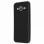 Forcell Soft Touch Funda de Silicona Negra para Samsung Galaxy J3