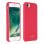 Coque Guess en silicone rouge doux au toucher pour iPhone 7/8