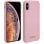 Coque rigide Guess rose pour iPhone XS Max