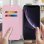 Guess Funda Libro Rosa para iPhone XR