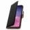 Avizar Capa Carteira de Couro Preta para Samsung Galaxy S10e