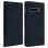 Avizar Funda Tipo Libro Billetera Vintage Azul Oscuro para Samsung Galaxy S10