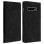 Avizar Funda Tipo Libro Billetera Vintage Negra para Samsung Galaxy S10