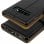 Avizar Funda Tipo Libro Billetera Negra para Samsung Galaxy S10