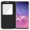 Custodia a libro Avizar con finestra nera per Samsung Galaxy S10 Plus