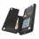 Forcell Wallet Funda Cartera Negra para Samsung Galaxy A7 (2018)