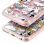 Disney Funda Minnie Mouse y Unicornios con Purpurina para iPhone 6/6S
