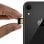 Avizar Ersatz-Nano-SIM-Kartenfach für Apple iPhone XR in Schwarz