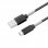Unotec Cable USB-C Reforzado con Muelle Negro 1m