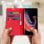 Avizar Funda Cartera de Cuero Rojo para Samsung Galaxy Note 9