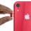 Avizar Ersatz-Nano-SIM-Kartenfach für Apple iPhone XR, Rot