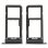 Avizar Ersatz-Nano-SIM-Kartenfach für Samsung Galaxy S8/S8 Plus in Schwarz