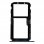 Clapio Plateau de Rechange pour Carte Nano SIM Bleu Foncé pour Huawei P20 Lite