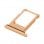 Avizar Substituição de Bandeja Nano SIM Rosa Dourada para Apple iPhone 8