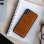 Akashi Funda de Piel Genuina Camel para iPhone X/XS