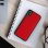 Akashi Funda de Piel Genuina Roja para iPhone X/XS
