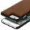Étui Akashi en cuir véritable camel pour iPhone 6 Plus/6S Plus/7 Plus/8 Plus