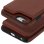 Forcell Wallet Funda Cartera Marrón para Apple iPhone 6 / 6S