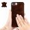 Étui en cuir véritable Akashi pour iPhone 6 Plus/6S Plus/7 Plus/8 Plus