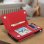 Forcell Wallet Funda Cartera Roja para Apple iPhone 7 / 8