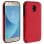 Forcell Wallet Funda Cartera Roja para Samsung Galaxy J3 (2017)