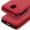 Forcell Wallet Funda Cartera Roja para Samsung Galaxy J3 (2017)