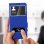 Avizar Funda Libro con Ventana Doble Azul para Sony Xperia XZ3