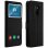 Avizar Funda Libro con Ventana Doble Negra para Xiaomi Pocophone F1