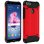 Avizar Defender II Funda Antigolpes Roja para Huawei P Smart