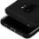 Avizar Funda de Silicona Mate Negra para Samsung Galaxy S9
