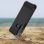 Avizar Defender II Funda Antigolpes Negra para Samsung Galaxy A9 2018