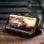 Avizar Book Case avec double fenêtre noire pour iPhone XR