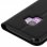 Custodia a libro Avizar con doppia finestra nera per Samsung Galaxy S9